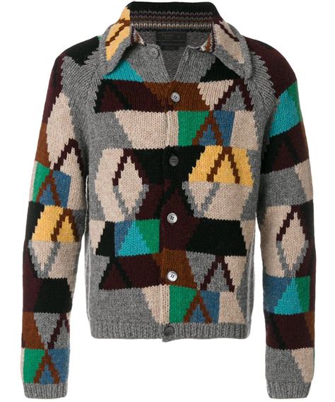 prada cardigan men|Prada sweater for men.